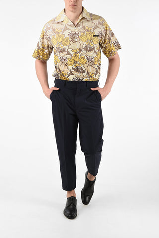 Hidden Closure Pants with Ankle Zip