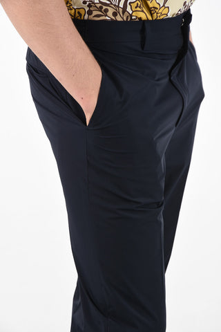 Hidden Closure Pants with Ankle Zip