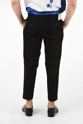 Pantaloni Wide Leg THE WRITER in Cotone e Lino
