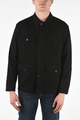 Overshirt Jacket with Patch Pockets