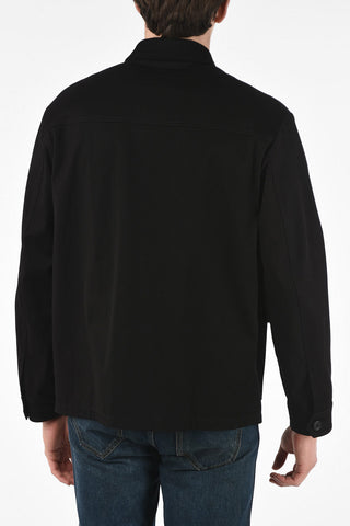 Overshirt Jacket with Patch Pockets