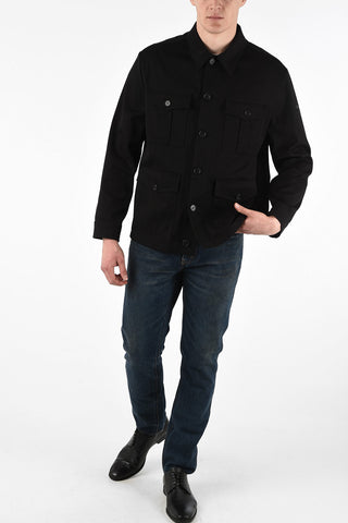 Overshirt Jacket with Patch Pockets