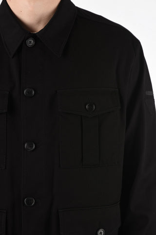 Overshirt Jacket with Patch Pockets