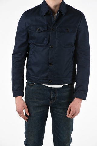 Utility Jacket with Button Closure
