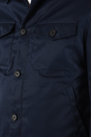 Utility Jacket with Button Closure
