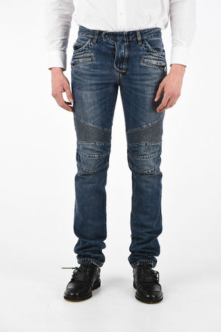 Skinny Fit Biker Jeans