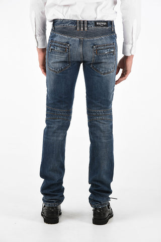 Skinny Fit Biker Jeans