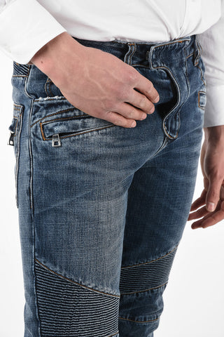 Skinny Fit Biker Jeans