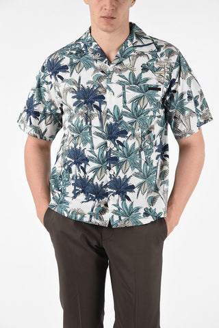 Cotton PALMS Shirt with Patch Pocket