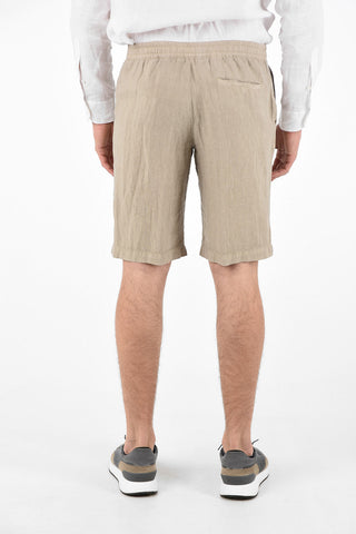 ZZEGNA Linen Shorts