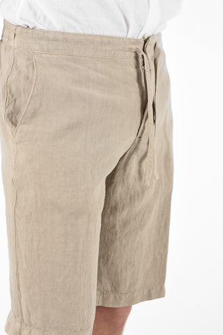 ZZEGNA Linen Shorts