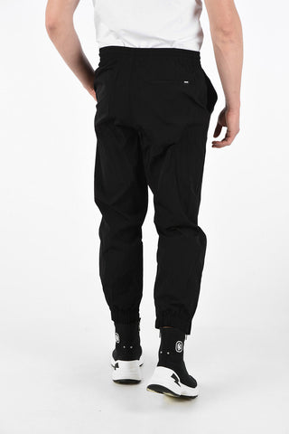 Textile Joggers with Ankle Zip
