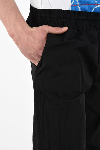 Textile Joggers with Ankle Zip