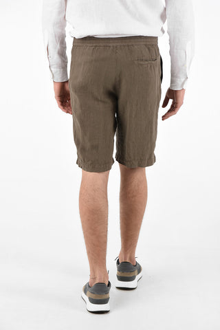 ZZEGNA Linen Shorts