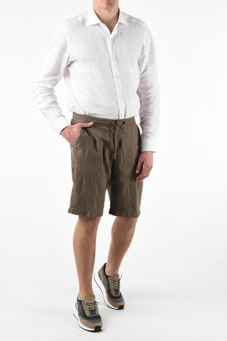 ZZEGNA Linen Shorts