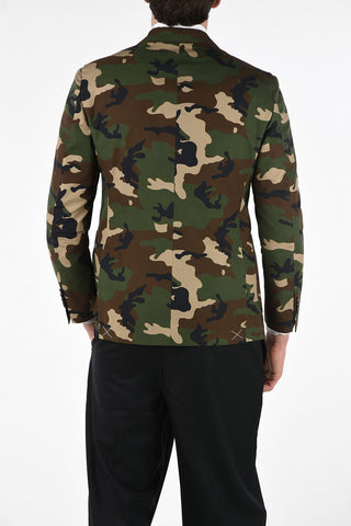 Camouflage AMALFI double-breasted blazer