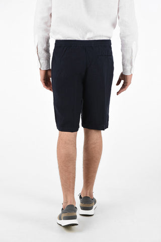 ZZEGNA Linen Shorts