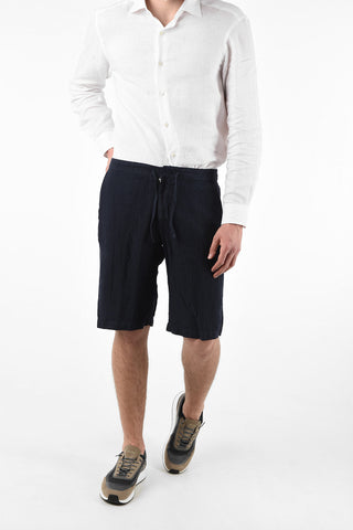 ZZEGNA Linen Shorts