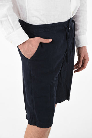 ZZEGNA Linen Shorts