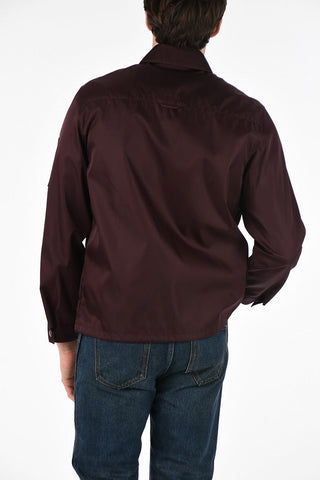 Fabric Jacket with Drawstring