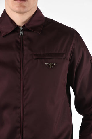 Fabric Jacket with Drawstring