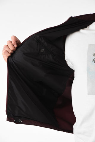 Fabric Jacket with Drawstring
