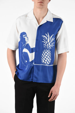 Camicia MONKEY PINEAPPLE Maniche Corte