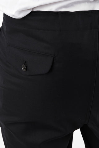 HOMME PLUS Wool Cropped Pants