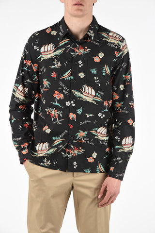 Camicia Collo Francese COMICS in Cotone