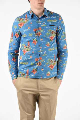 Camicia Collo Francese COMICS in Cotone