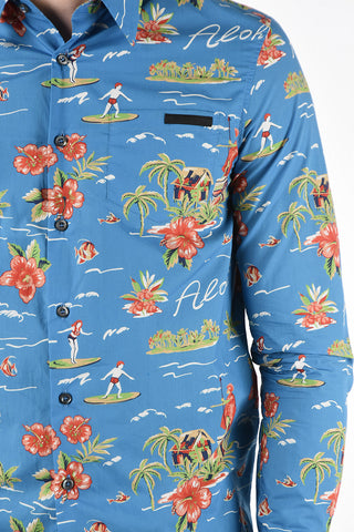 Camicia Collo Francese COMICS in Cotone