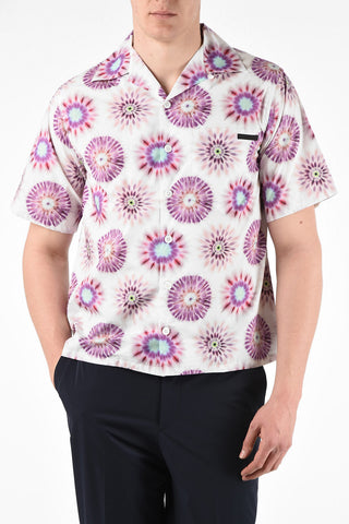 Kaleidoscope Printed Short Sleeve Shirt with Pocket