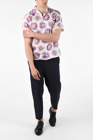 Kaleidoscope Printed Short Sleeve Shirt with Pocket