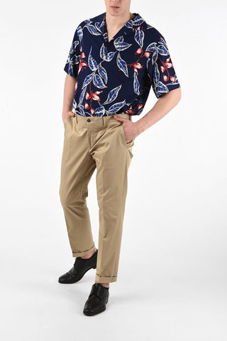 Stretch Cotton Flush Pocket Pants