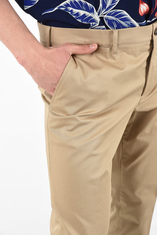 Stretch Cotton Flush Pocket Pants
