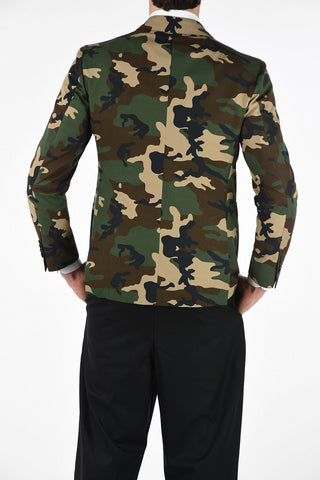 Camouflage AMALFI double-breasted blazer
