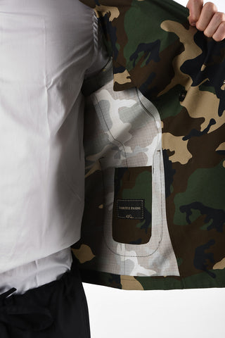 Camouflage AMALFI double-breasted blazer