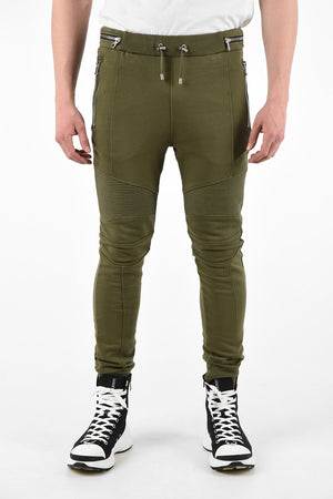 Biker Joggers with Zip Details