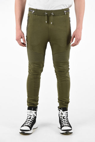 Biker Joggers with Zip Details