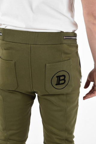 Biker Joggers with Zip Details