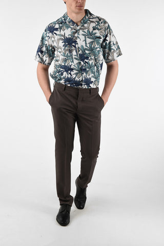 Jetted Pocket Hidden Closure No Hem Pants