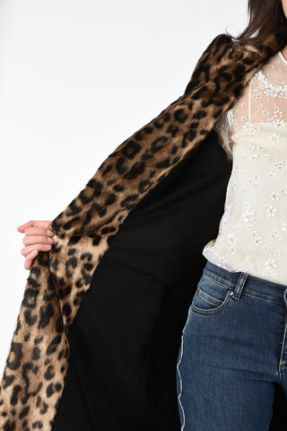 Animal Printed Faux Fur