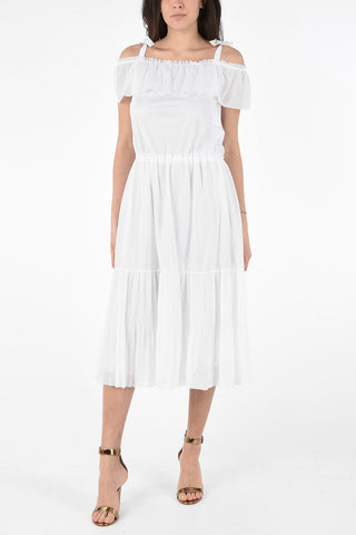 Off Shoulder Dress with Petticoat