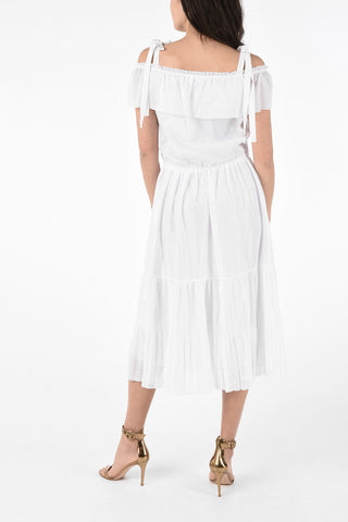 Off Shoulder Dress with Petticoat