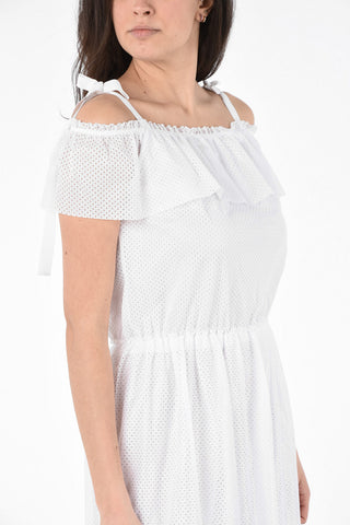 Off Shoulder Dress with Petticoat
