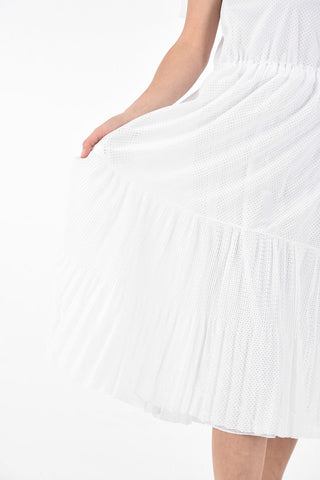 Off Shoulder Dress with Petticoat