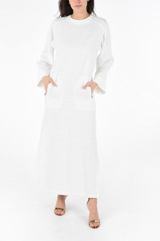 Long Sleeve Caftan with Flush Pockets