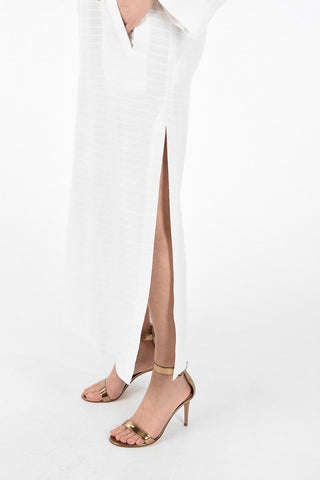 Long Sleeve Caftan with Flush Pockets
