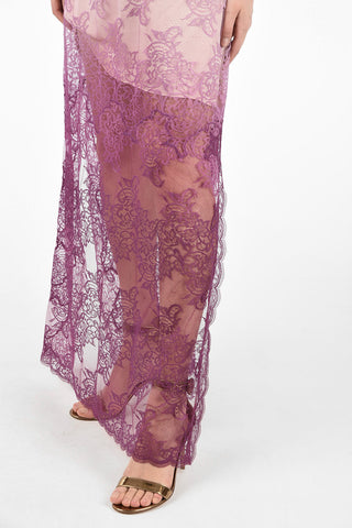 Lace Sleeveless Slip Dress