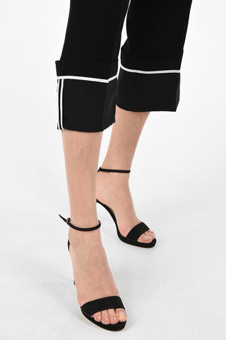 Joggers Crop Wide Leg con Coulisse 